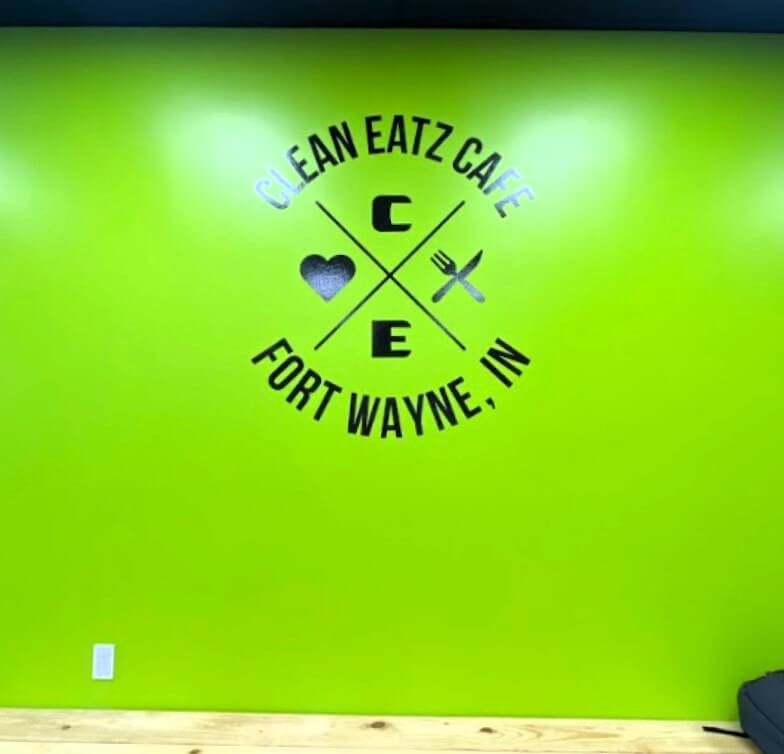 Custom vinyl wall signs